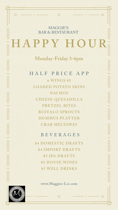 Happy Hour Menu