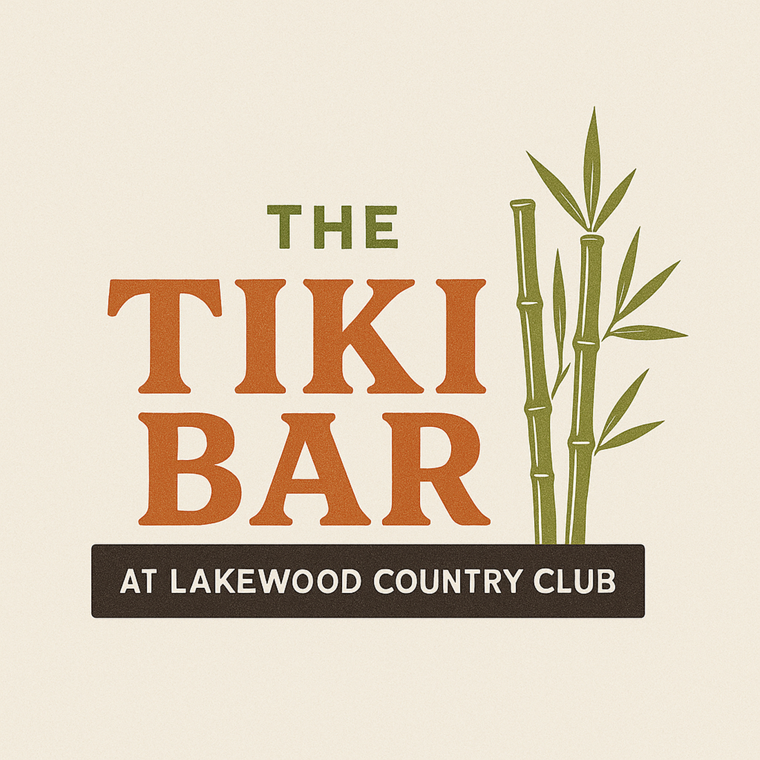 Tiki Bar at Lakewood Country club logo